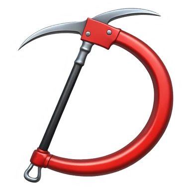 The Scythe of Death sticker