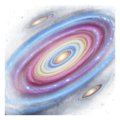 andromeda galaxy sticker