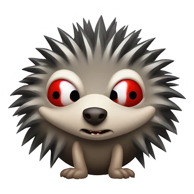 Evil hedgehog  sticker