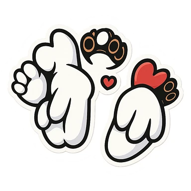Make it cartoonish stickers: Add a heart to the image sticker