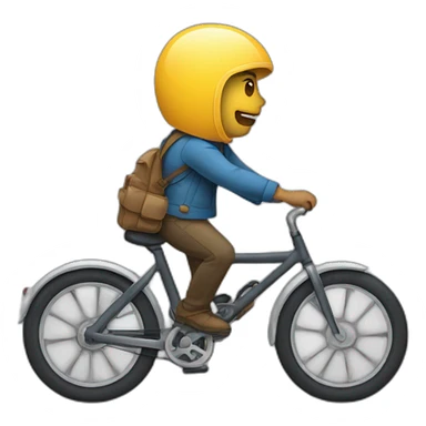 Personne qui se roule une pelle sticker