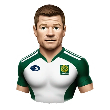 Brian O’Driscoll rugby sticker