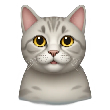 British cat Monika sticker