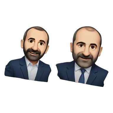 Nikol Pashinyan and xorovac sticker