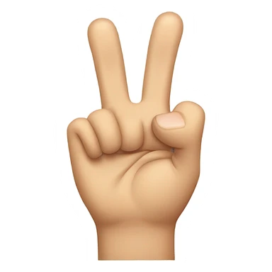 Middle finger with rolling eyes face sticker