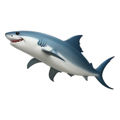 rooster shark sticker
