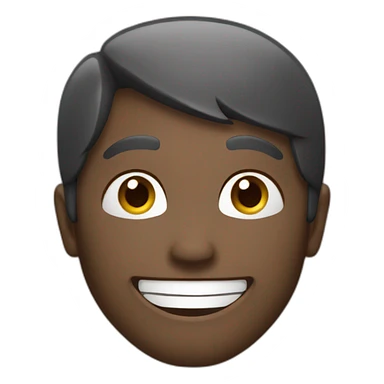 Árabe sonriendo sticker