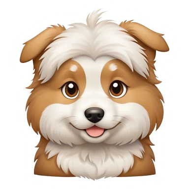 Agreeable puppy  sticker