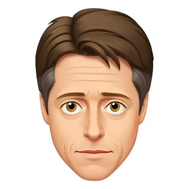 Hugh grant  sticker
