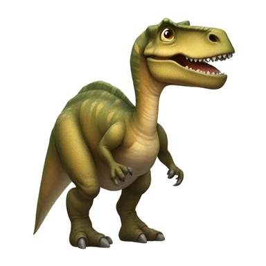 Old dinosaur sticker