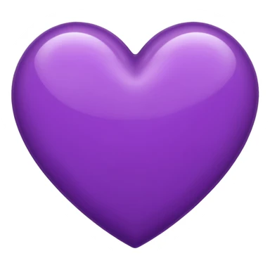 Pirple heart sticker