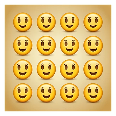 Peux-tu me générer des emojis avec les chiffres de 0 à 9 avec pour couleur en hexadécimal #edba4f sticker