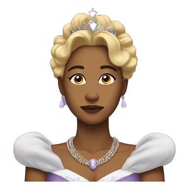 Queen never cry 💜 sticker