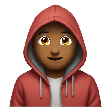 Gecho wearing a hoodie  sticker