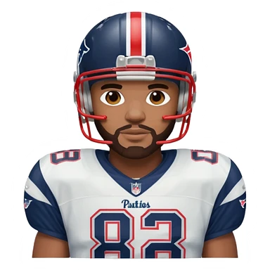 Drake Maye in patriots uniform sticker