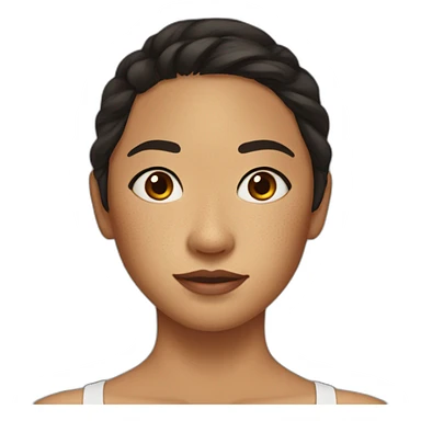 filipina freckles sticker