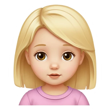 Cute babygirl blonde Haie  sticker
