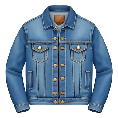  Denim jacket sticker