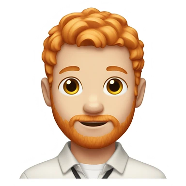 Ginger bunny boy sticker