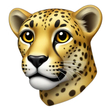 money cheetah sticker