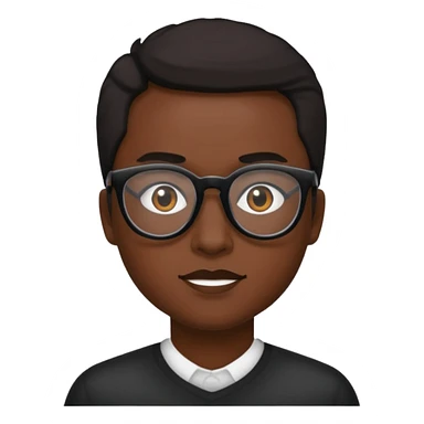 ponle unas gafas negras sticker