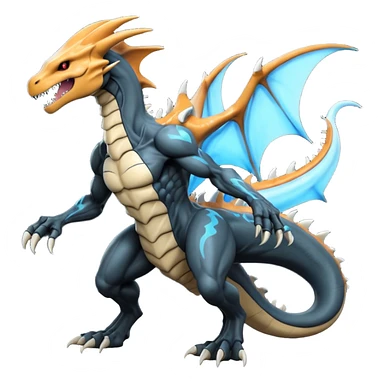  Venom-Marowak-Charizard-Xenomorph-hybrid-fantasy-creature (full body) sticker