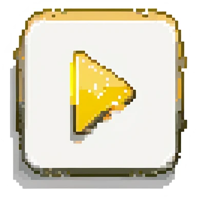 Graphic: 🎥 Play button icon (white) with yellow glow.
Animation: Play button pulses softly.
Background: Transparent.


 sticker