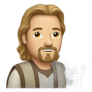 lebowski with white russian sticker