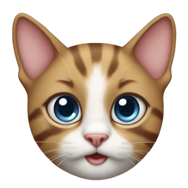 cute eyes cat sticker