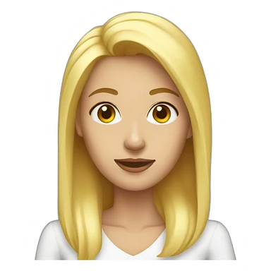 femme séduisante blonde sticker