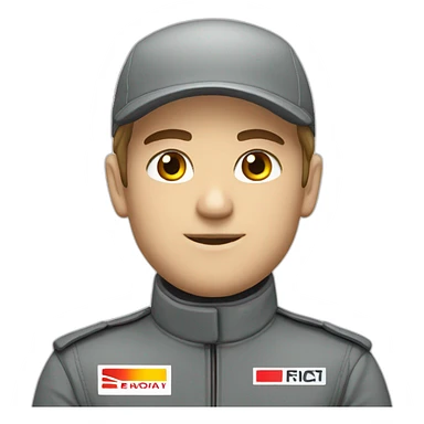 Pilote f1 sticker