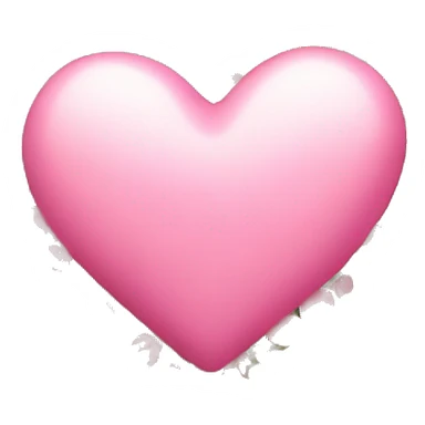Pink heart with flowers sticker