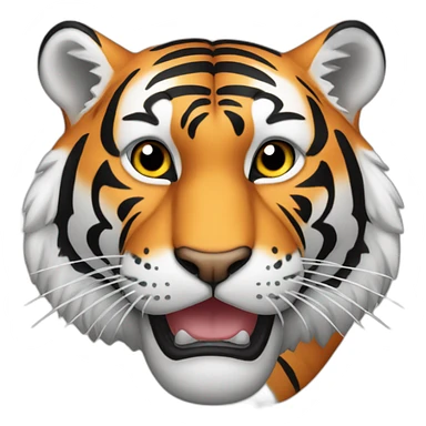 Tiger with brand Flesh Air sticker