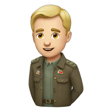 idiot from belarus sticker