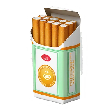 paquet de cigarettes sticker