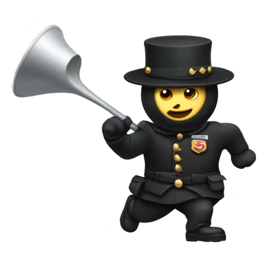 Panthère noir en train de marcher  sticker