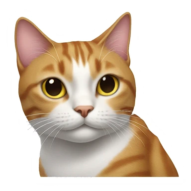 The cat in the spot sticker