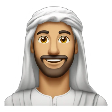 homme gros arabe sticker