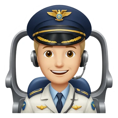 pilot saying phew sticker