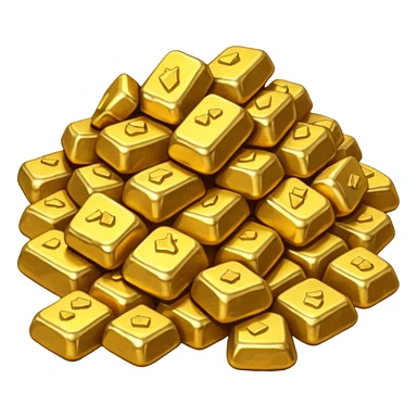 placer gold sticker