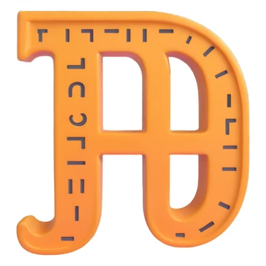  combine the π (pi) math symbol, binary code emerging from it. sticker