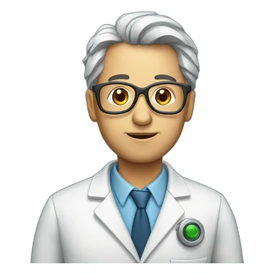 Fish-Scientist sticker