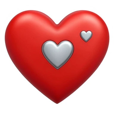 heart with a magnet above it sticker