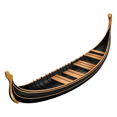 Ventian gondola sticker