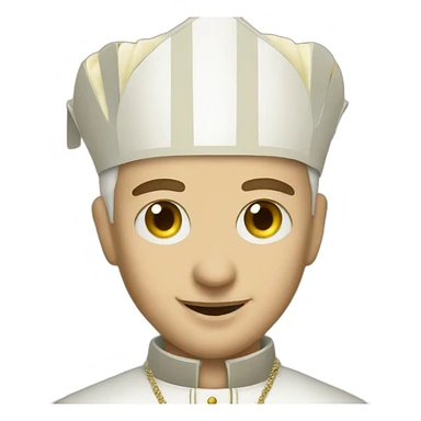 ondrej bartos as a pope sticker