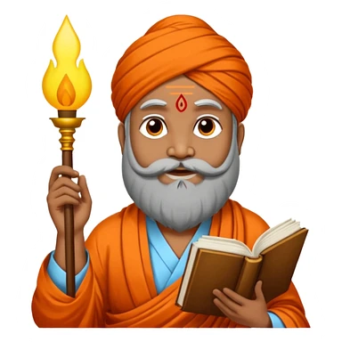 valluvar with thirukkural sticker