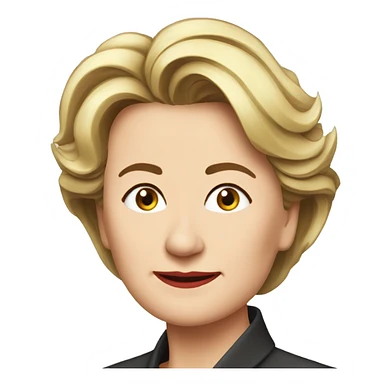 Ursula Von Der Leyen sticker