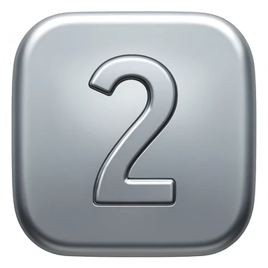 the number 1 sticker