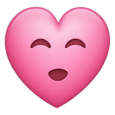 Circle in heart sticker