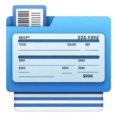 Stripe billing receipt sticker